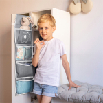 Кармашки для детского сада на резинке. Слоник