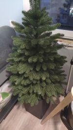 Настольная елка искусственная "Царская Де Люкс" (Литая хвоя) 60 см / 90 см