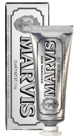 Marvis Паста зубная отбеливающая Мята антитабак, 25 мл