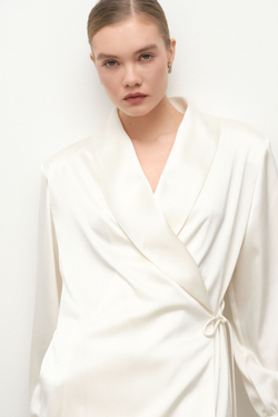 Блуза пижамная с подплечниками