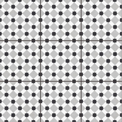 Керамогранит CARPETS Rondo Grey (Black joint) Matt