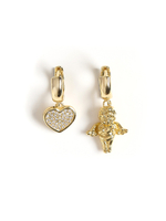 Серьги "Angel heart" Gold