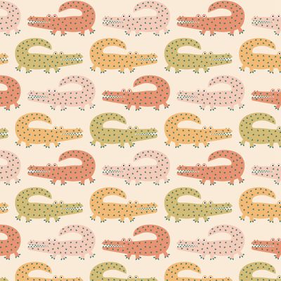 Разноцветные крокодильчики