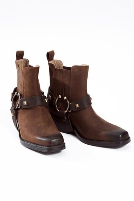 Казаки в ковбойском стиле из натуральной кожи MILEY