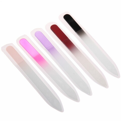 Пилка для ногтей стеклянная в пакете «Ultramarine», двухцветная, 14см.