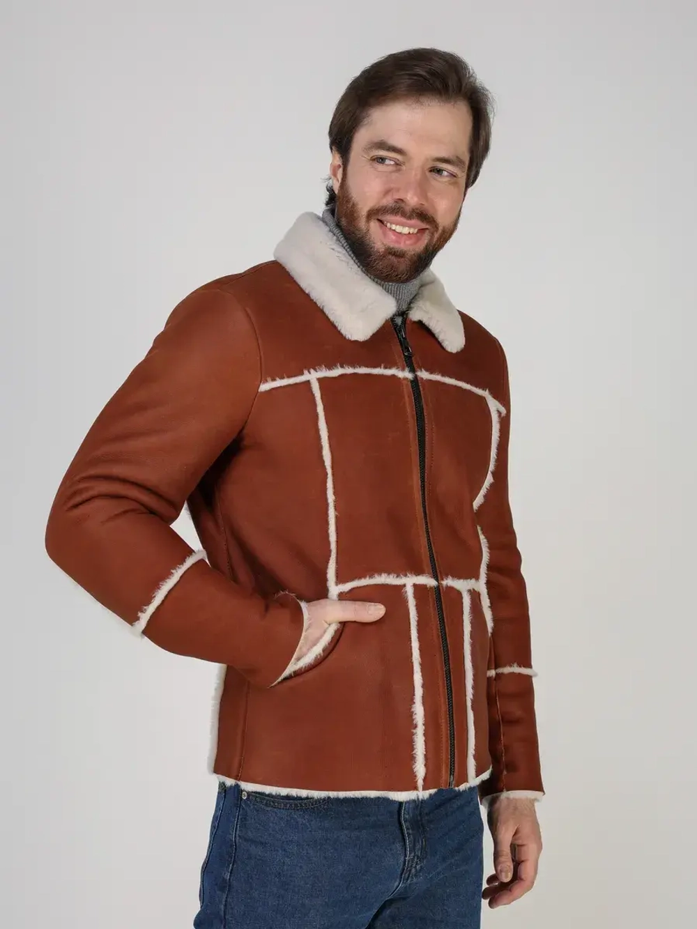 Дубленка зимняя куртка натуральная