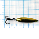 Блесна зимняя Жор Алтынка 3.6 15г 50мм Тройник Колебалка -