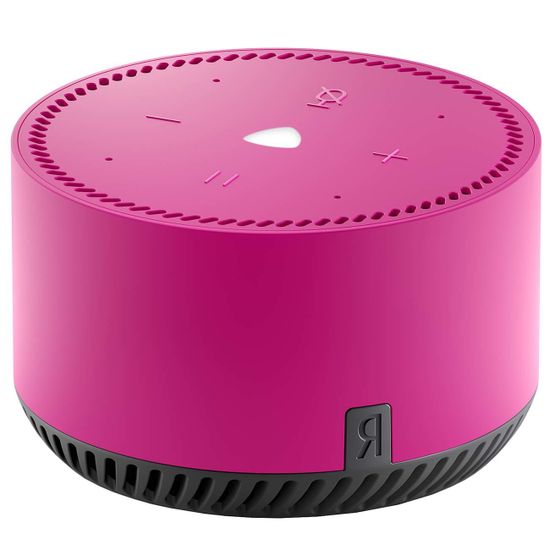 Умная колонка Яндекс Станция Лайт с Алисой Фламинго