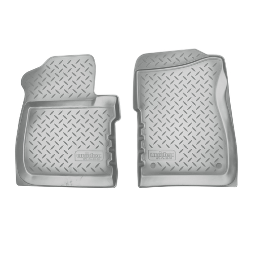 Ковры в салон Norplast/Unidec для UAZ Patriot (2005-2013), Серый, передние, арт.NPL-Po-93-50-G