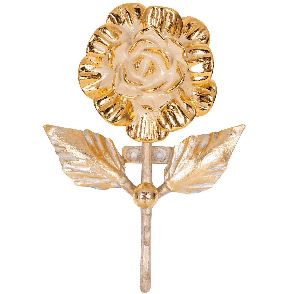 Настенный крючок Роза Прованса Баккара Айвори