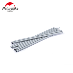 Стойки для тента Naturehike NH19PJ042 оцинкованное железо 2,4 м 4 секции (2шт), 6927595741931