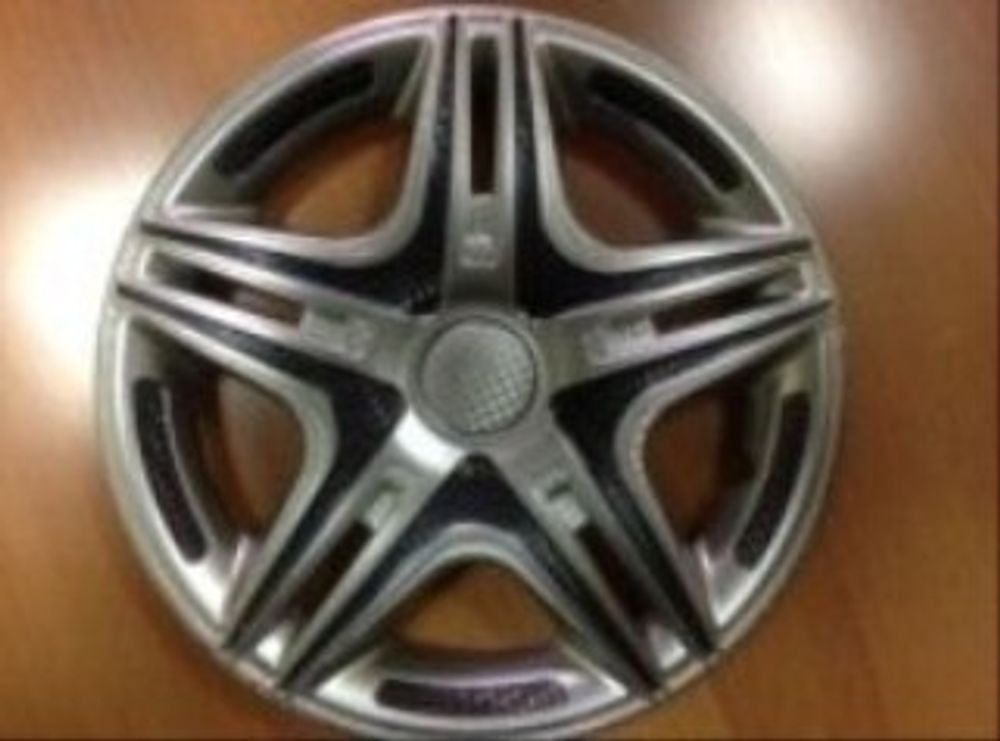Колпак колеса R13 Дакар Super Silver (в мешке 5 упак) (STAR)