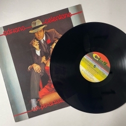 Винтажная виниловая пластинка LP Adriano Celentano Un Po Artista Un Po No (Italy 1980)