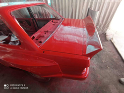 BMW E30 PANDEM (ROCKET BUNNY) Задняя правая накладка (Реплика "Стекловолокно")