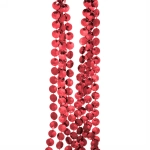 Бусы на ёлку 2,0 м «Стразы», Красный