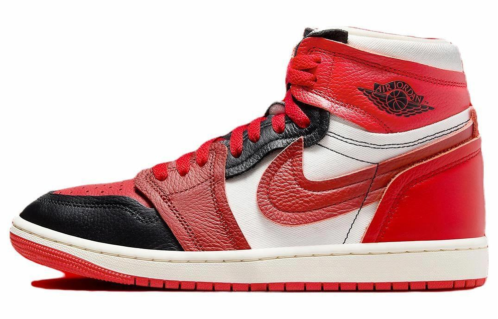 Кроссовки Jordan Air Jordan 1 High Mm "Sport Red" (Женская размерная сетка)