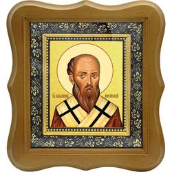 Альвиан Анейский Священномученик. Икона на холсте.