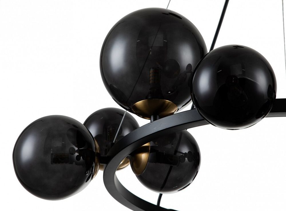 Подвесная люстра Indigo Molecola 11018/11P Black