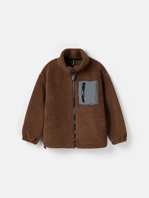 Толстовка меховая 