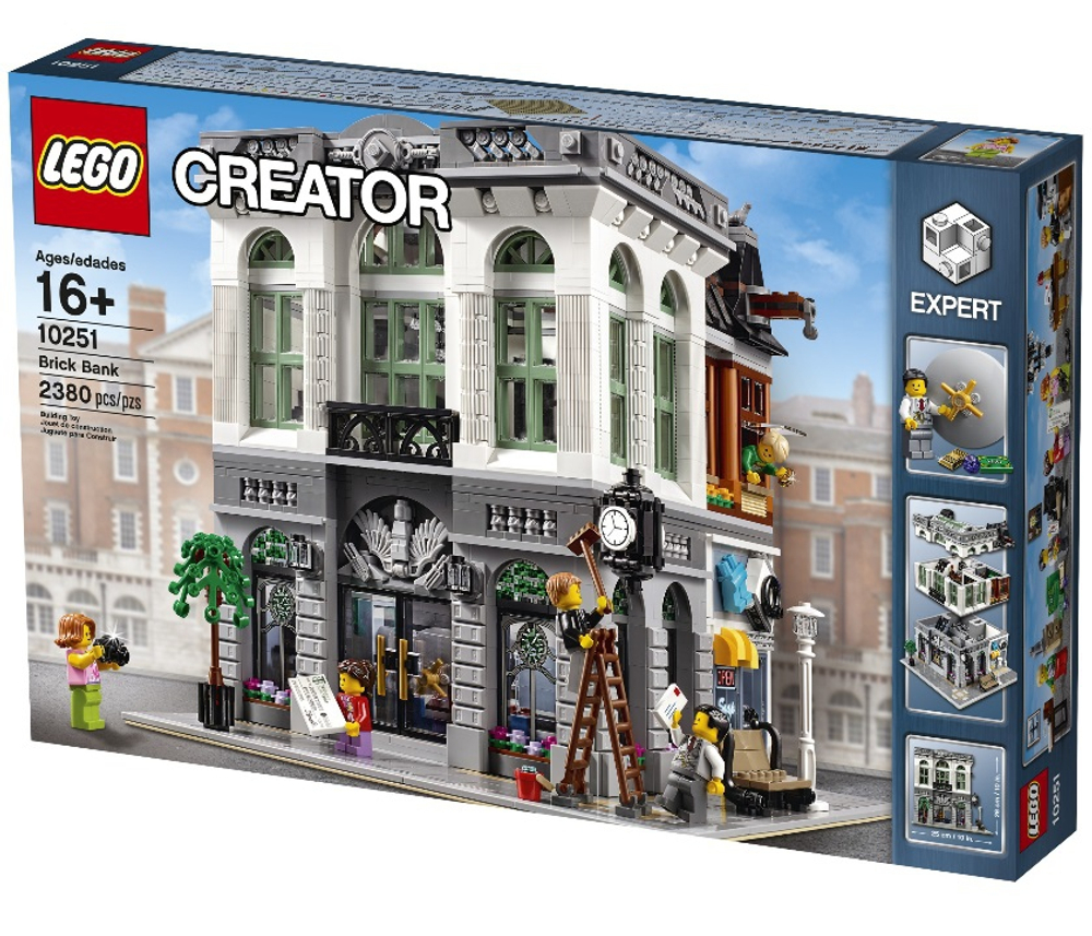 LEGO Creator: Банк кубиков 10251 — Brick Bank — Лего Креатор Творец Создатель