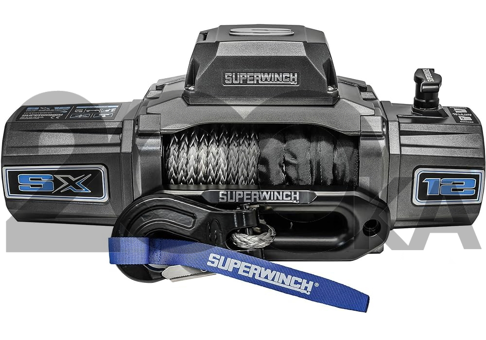 Лебедка автомобильная Superwinch SX12SR (5450кг) электрическая 12В  с синтетическим тросом