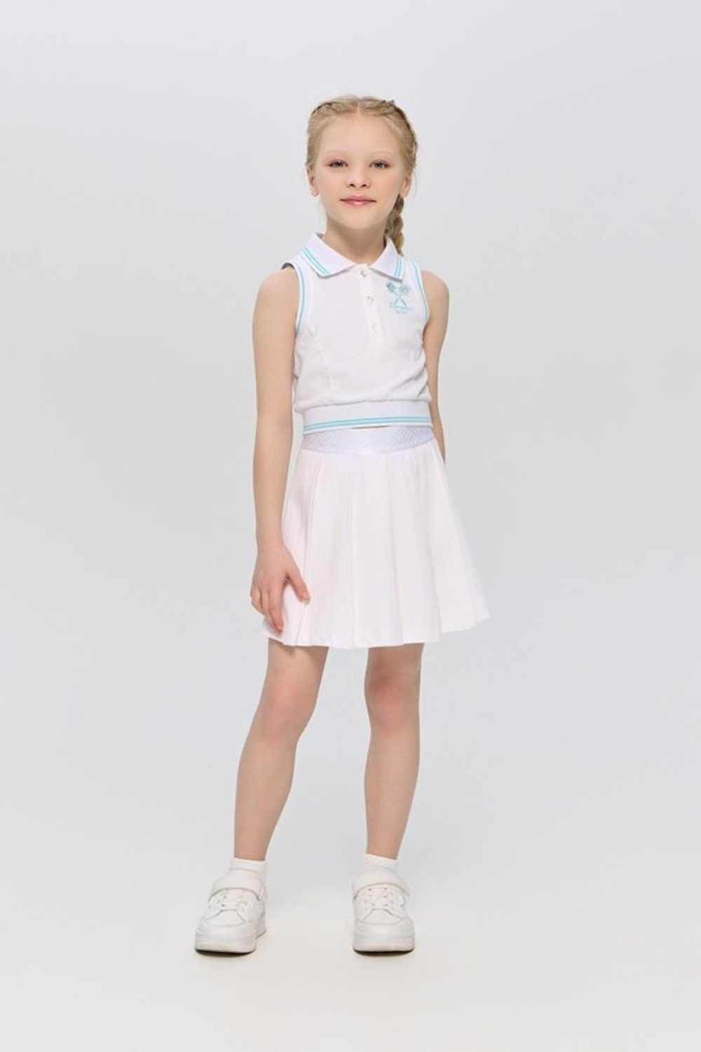 ОДЕЖДА ДЛЯ ТЕННИСА Девочки, Юбка CHOUPETTE Спортивная .