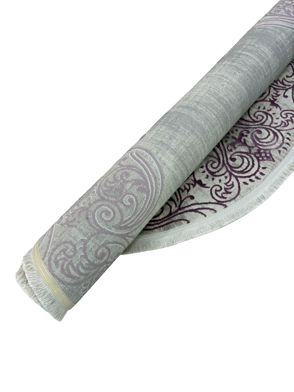 Ковер Amatis Lux 36560A Grey/Lila Овал
