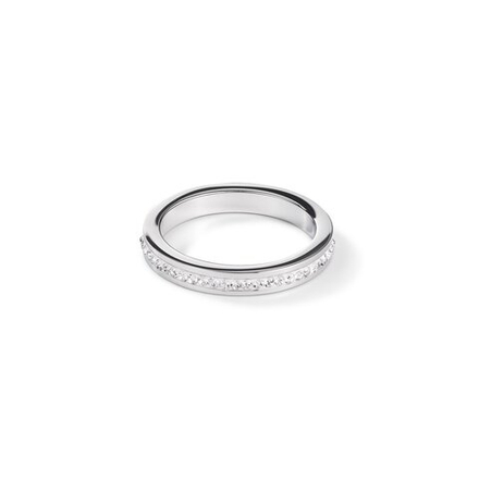 Кольцо Coeur de Lion Crystal-Silver 18.5 мм 0129/40-1817 58 цвет серебряный
