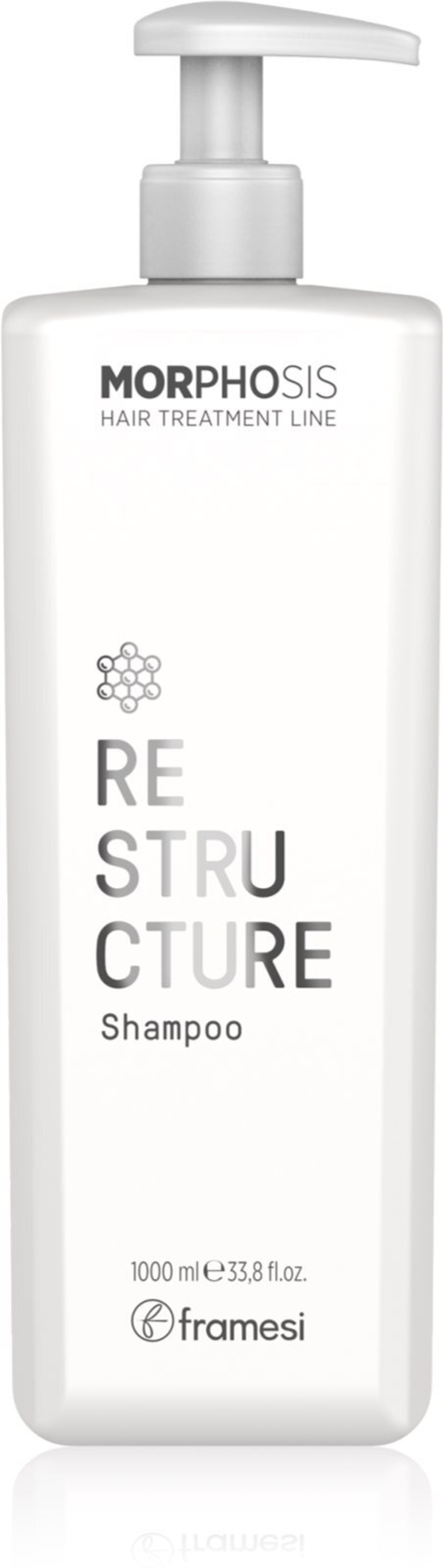 Framesi Morphosis Restructure - укрепляющий шампунь для поврежденных волос /   1000  ml  / GTIN 8059606681153