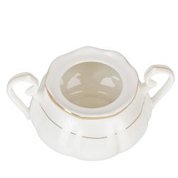 Чайный набор 15пр. "White chic" (6 персоны) v=190/280/435/1350мл (подарочная упаковка)