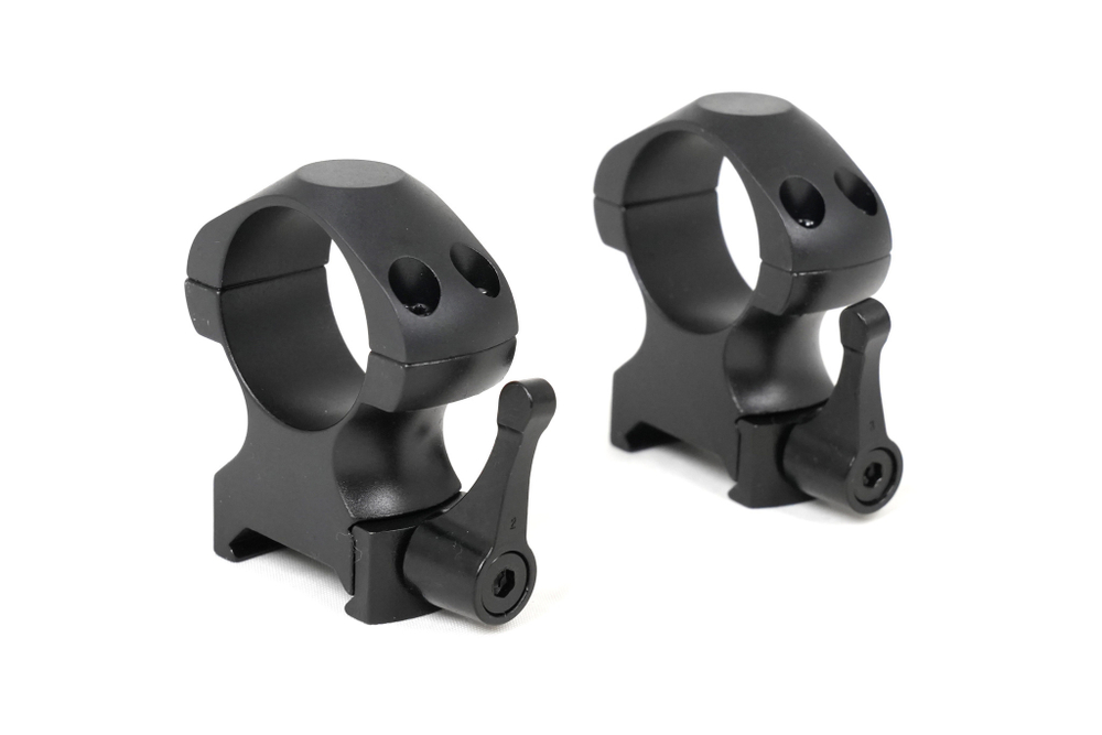 Кольца Arkon 25,4 мм быстросъемные на weaver, стальные, высокие