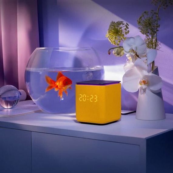 Умная колонка Яндекс Станция Миди с Алисой с Zigbee (YNDX-00054ORG) оранжевый