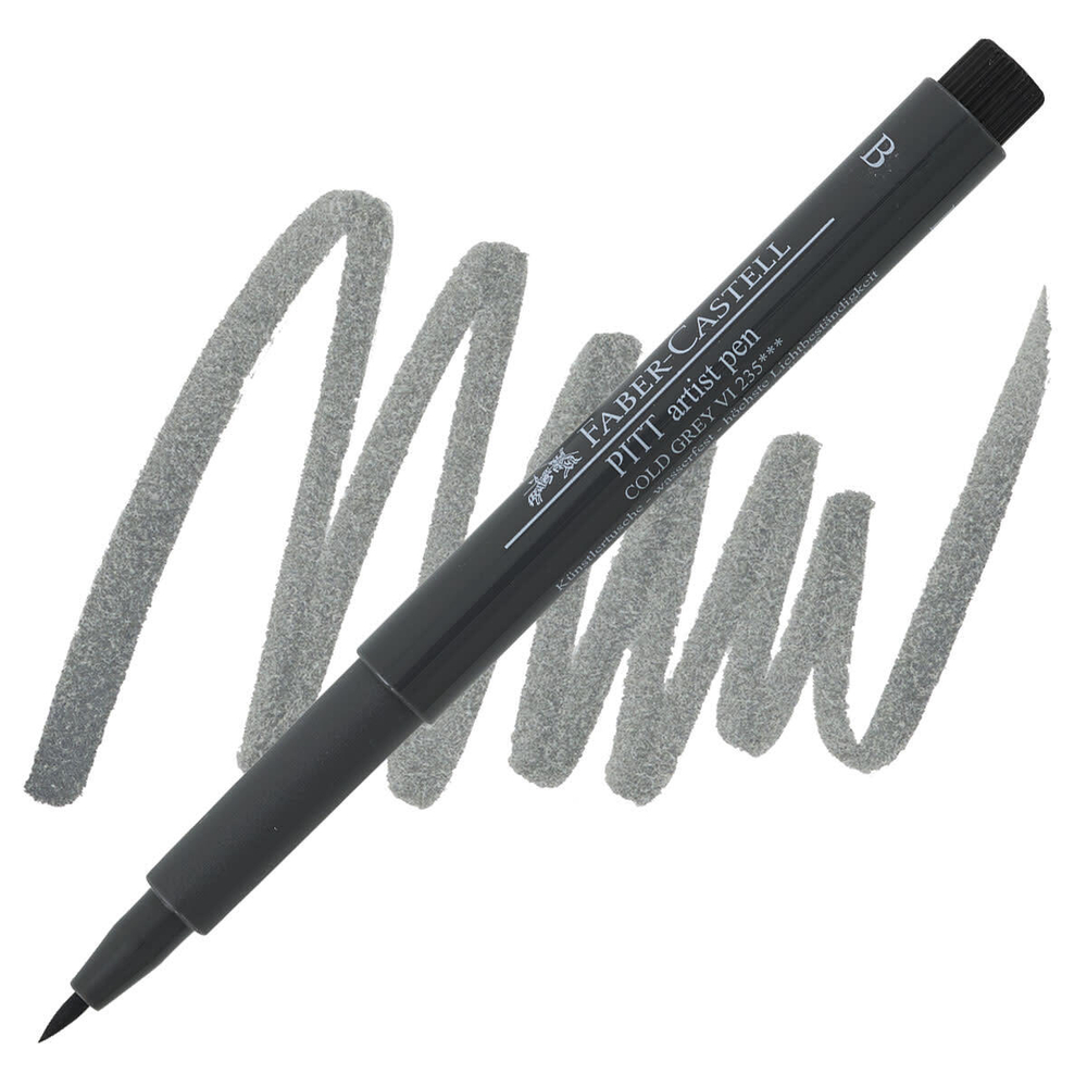 Faber-Castell Pitt Pen (B). 235 Cold Gray VI