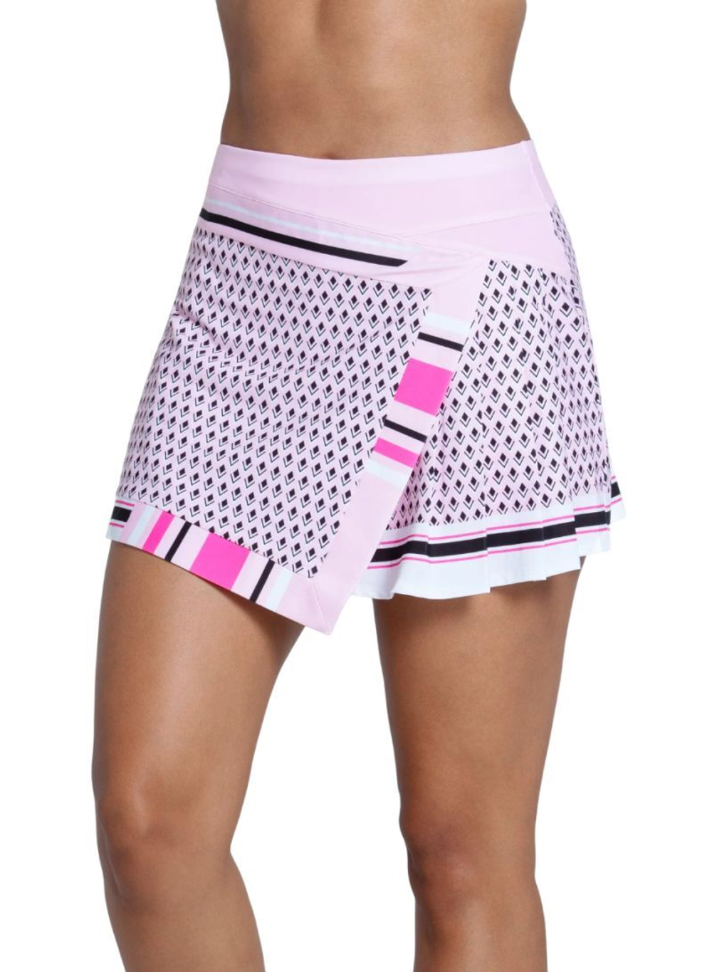 Теннисная юбка Lucky in Love Out Of The Box Pleated 14,5" - multicolor