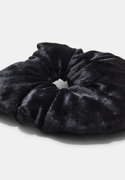 STRADIVARIUS Бархатная резинка для волос, черный