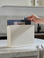 Набор из 4-х разделочных досок с держателем cut&store