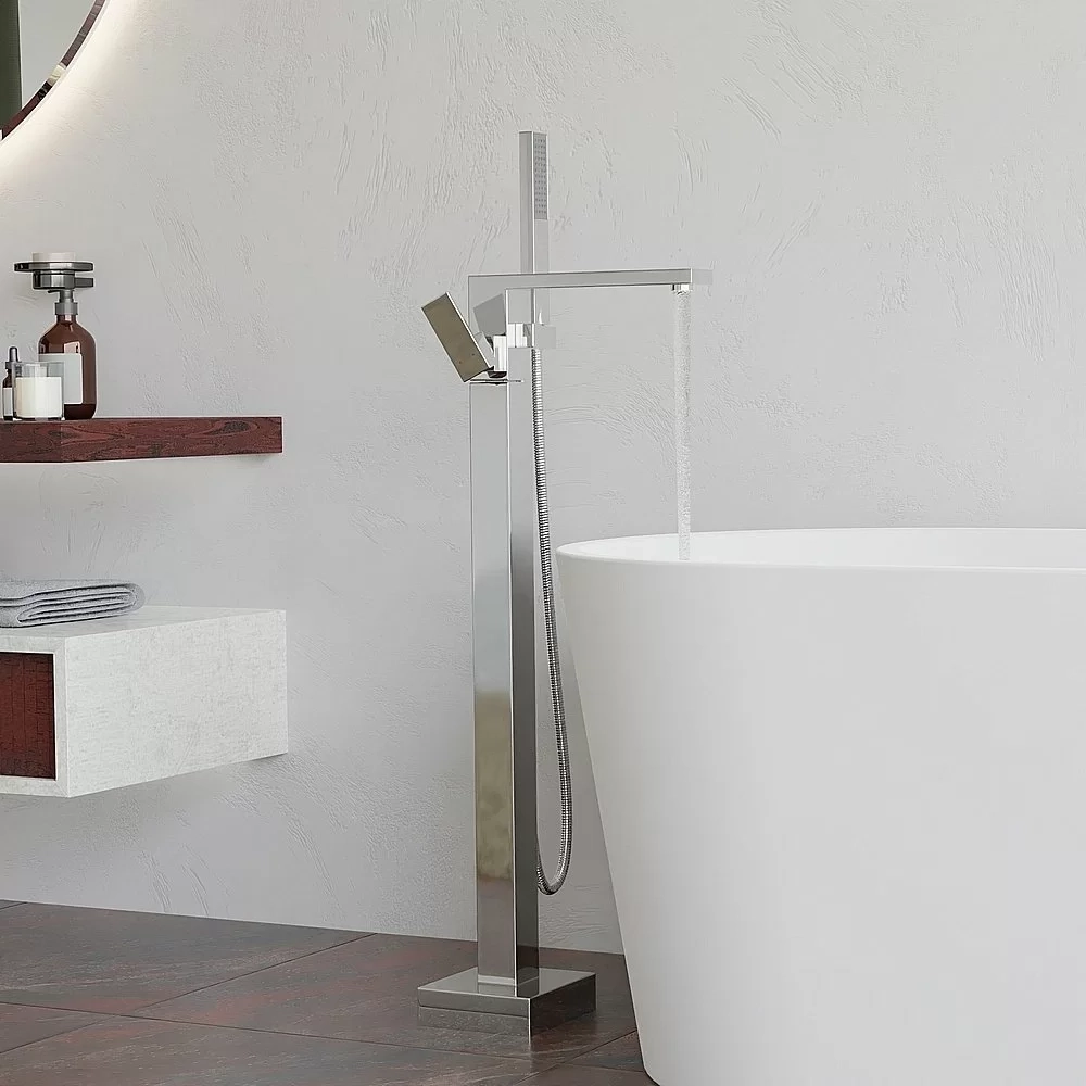 Смеситель для ванны RGW Shower Panels SP-350 511405350-01 хром