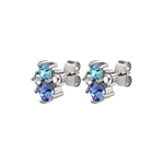 Серьги Dyrberg Kern BILLIS SS LIGHT SAPPHIRE 460046