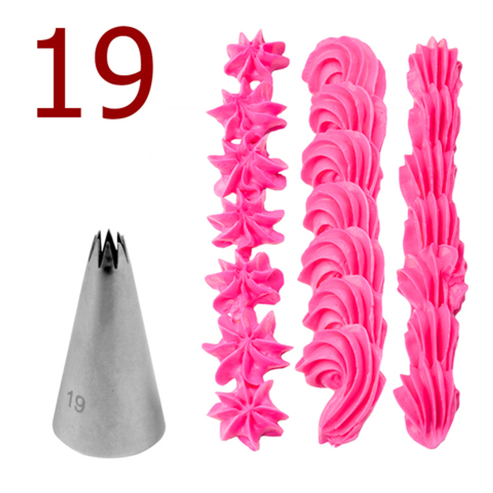 Насадка кондитерская № 19, Китай