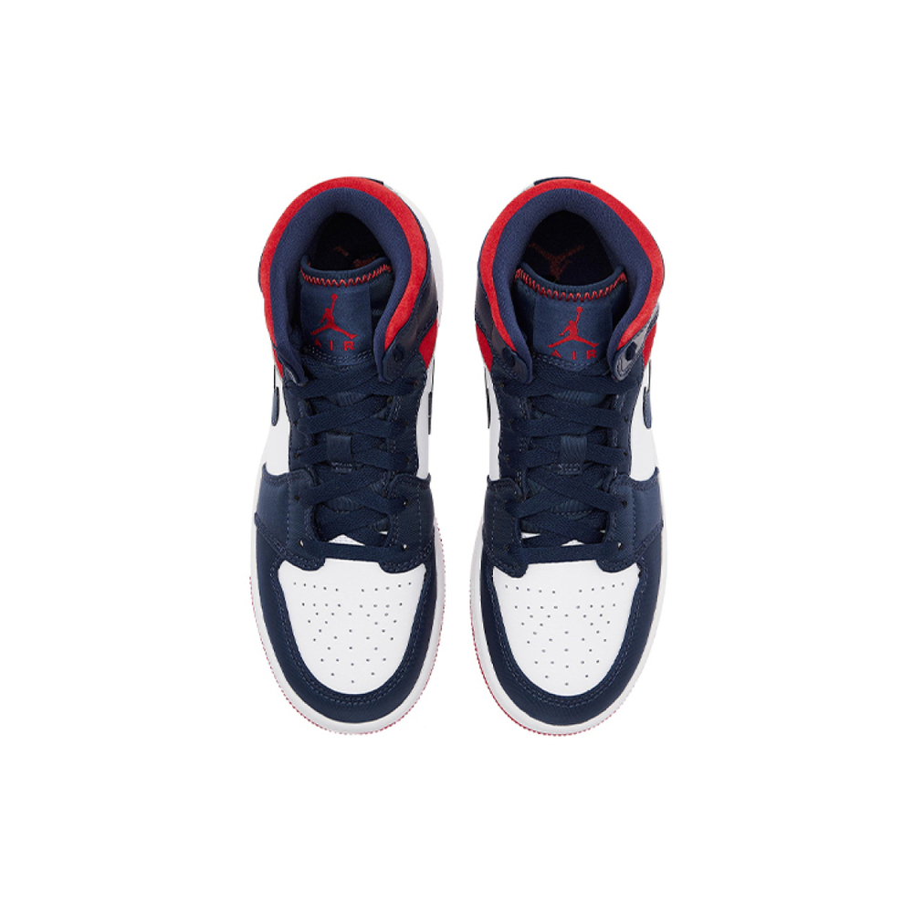 Кроссовки Air Jordan 1 Mid GS Olympic