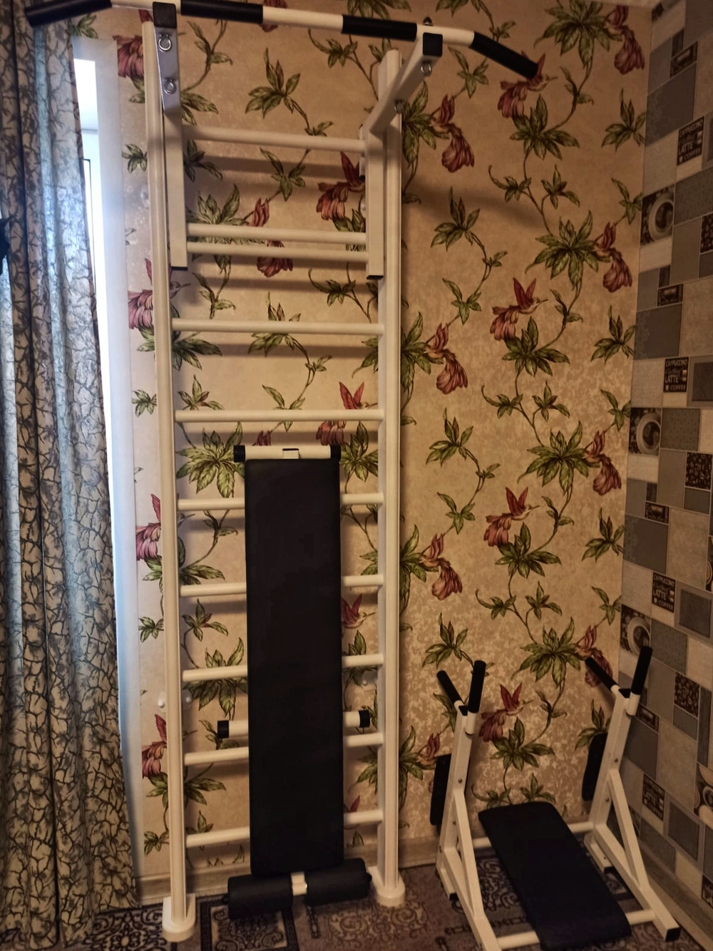 Монтаж шведской стенки Sv Sport в бетонные, кирпичные стены