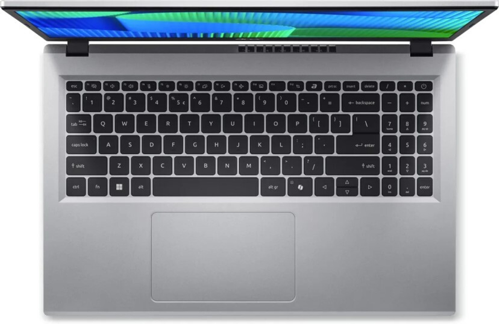 Ноутбук  Acer Extensa EX215-34 15.6 ", N, 8 Гб RAM, 512 Гб SSD, UHD Graphics, Серебристый