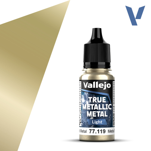 Vallejo True Metallic Metal - Aged Metal (Light)