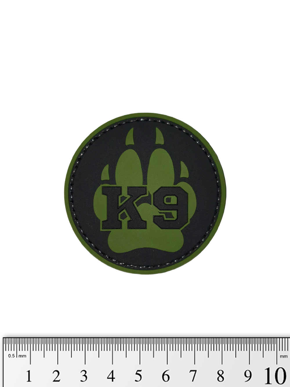 Шеврон K9 лапа PVC