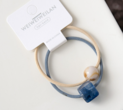 Резинки для волос "Камушки"