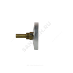 Термометр биметаллический осевой Дк80 60С L=40мм G1/2" ТБ-080-1 Метер