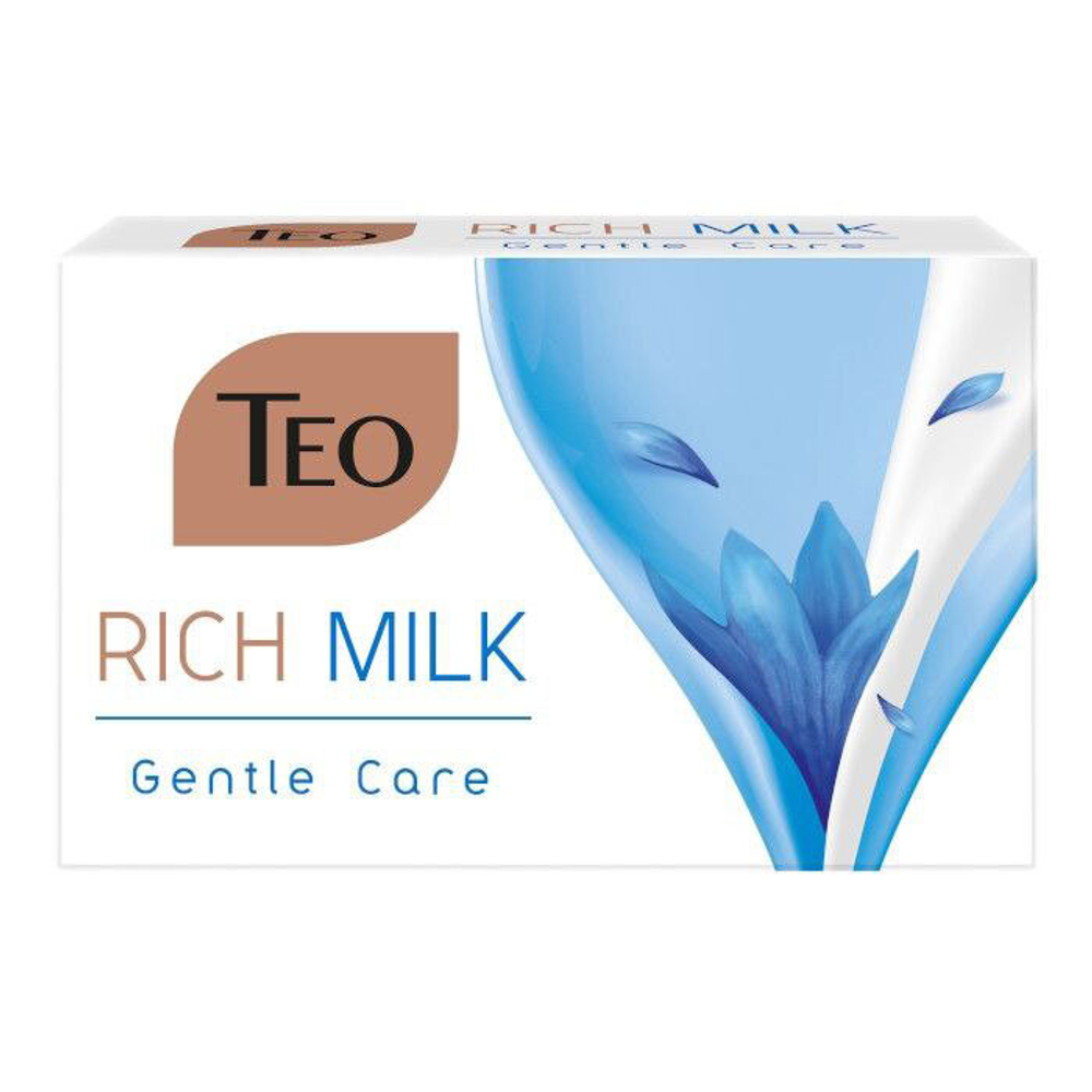 Мыло твёрдое Teo Rich Milk Gentle Care 90г.