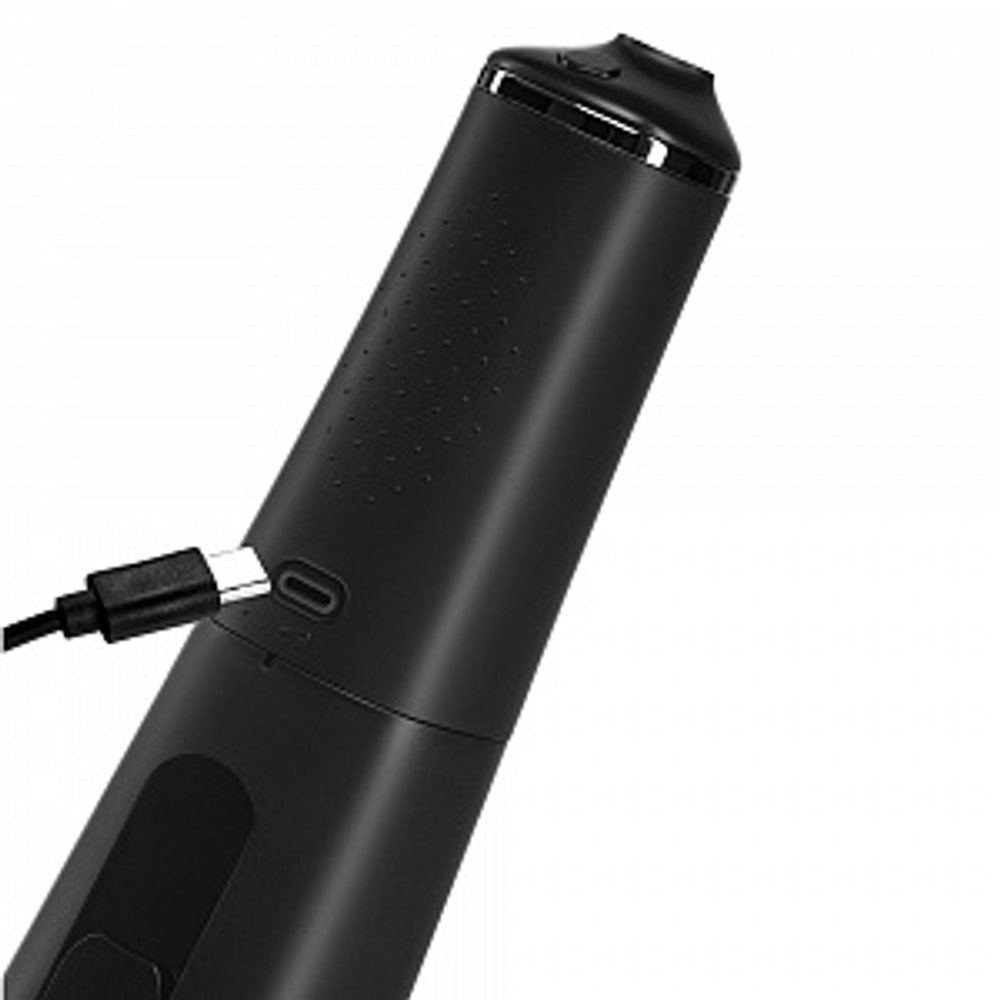 Ирригатор для полости рта портативный CS Medica AquaPulsar CS-9 Comfort черного цвета с 7 насадками