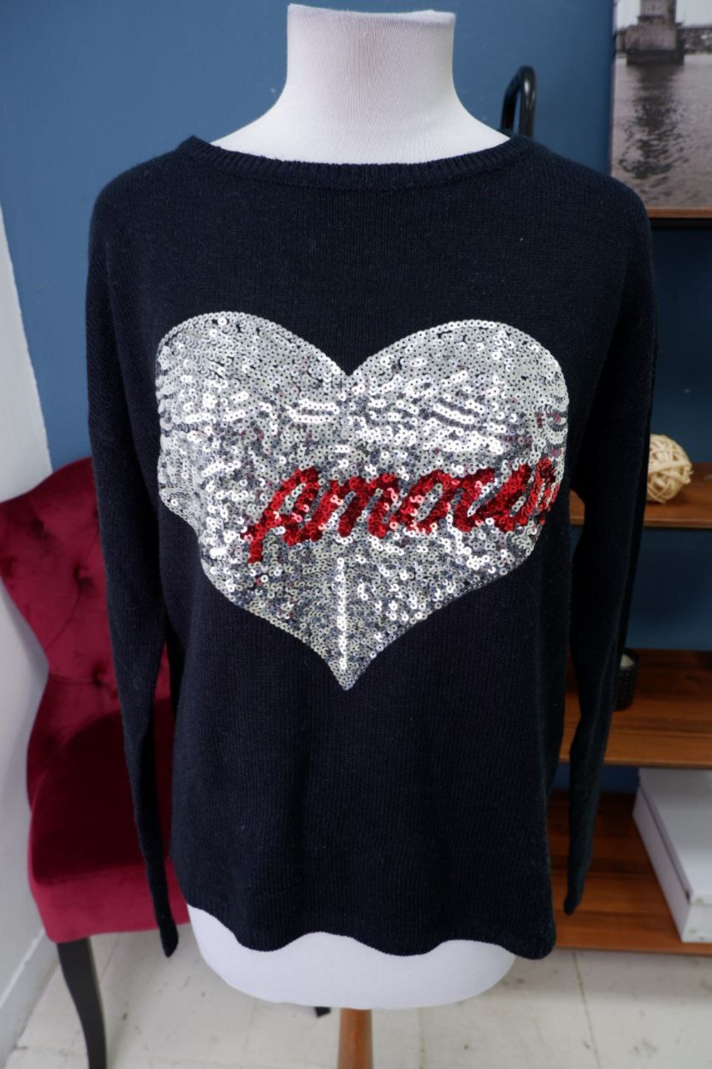 Джемпер Calliope стильный 48 размер