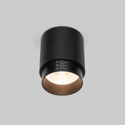 Потолочный светодиодный светильник Cors 25032/LED 10W 4200K чёрный